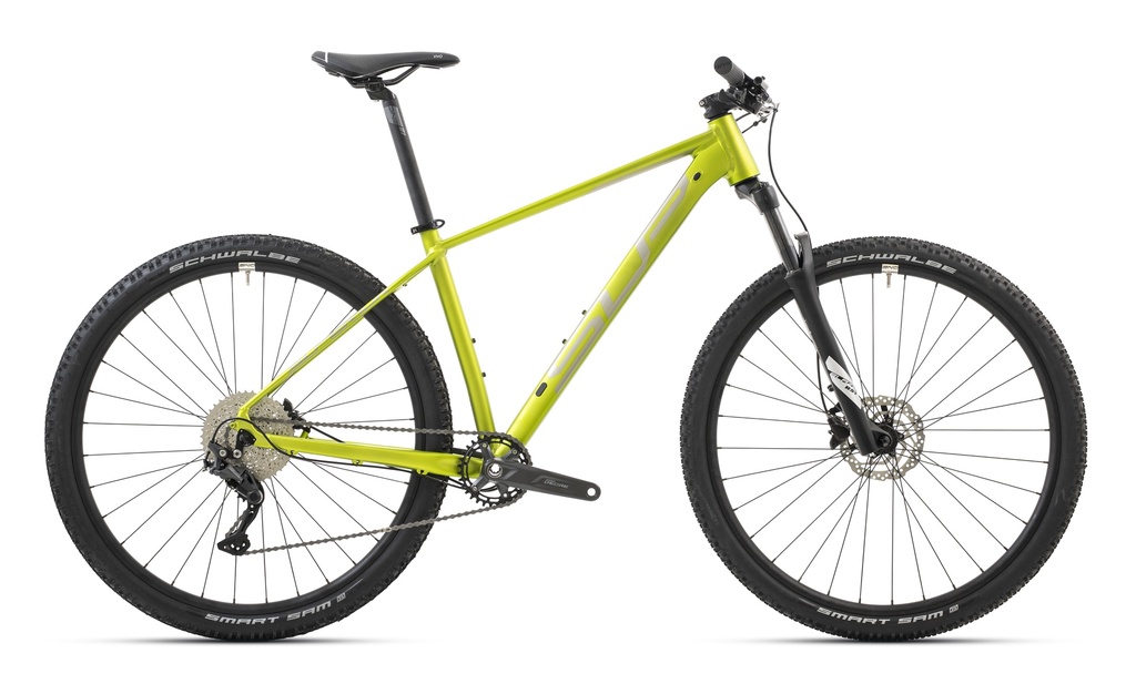 Superior XC 859 XC kerékpár [16" (S), matt lime/króm ezüst]