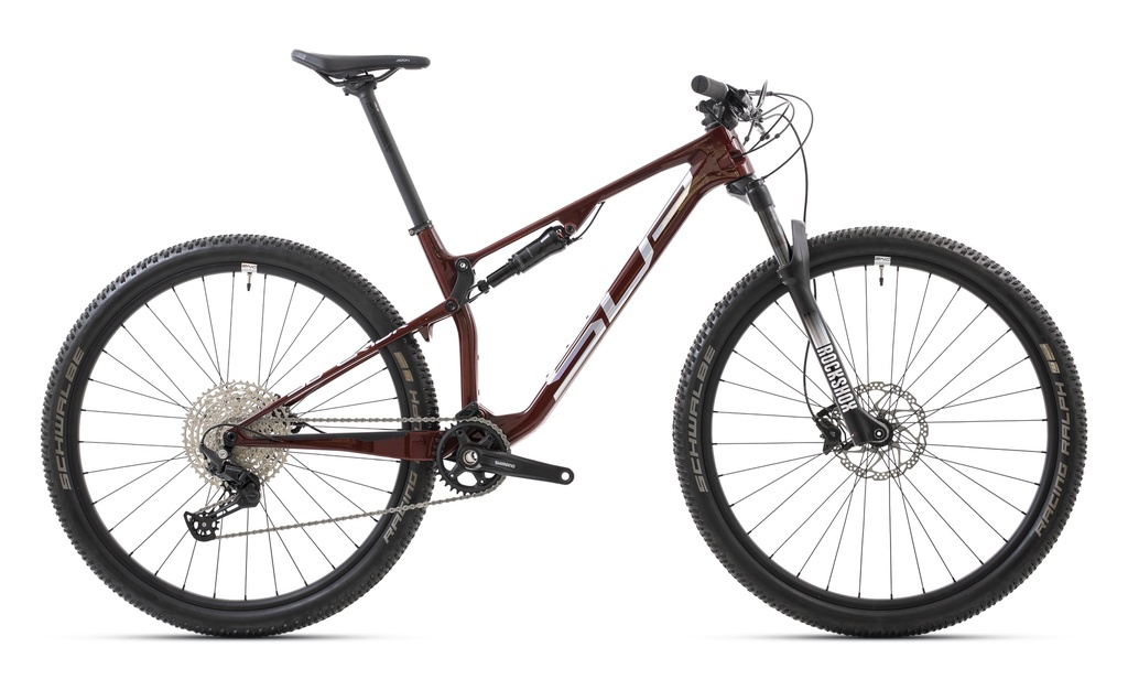 Superior XF 929 RC XC kerékpár [19" (L), fényes sötétpiros/króm]