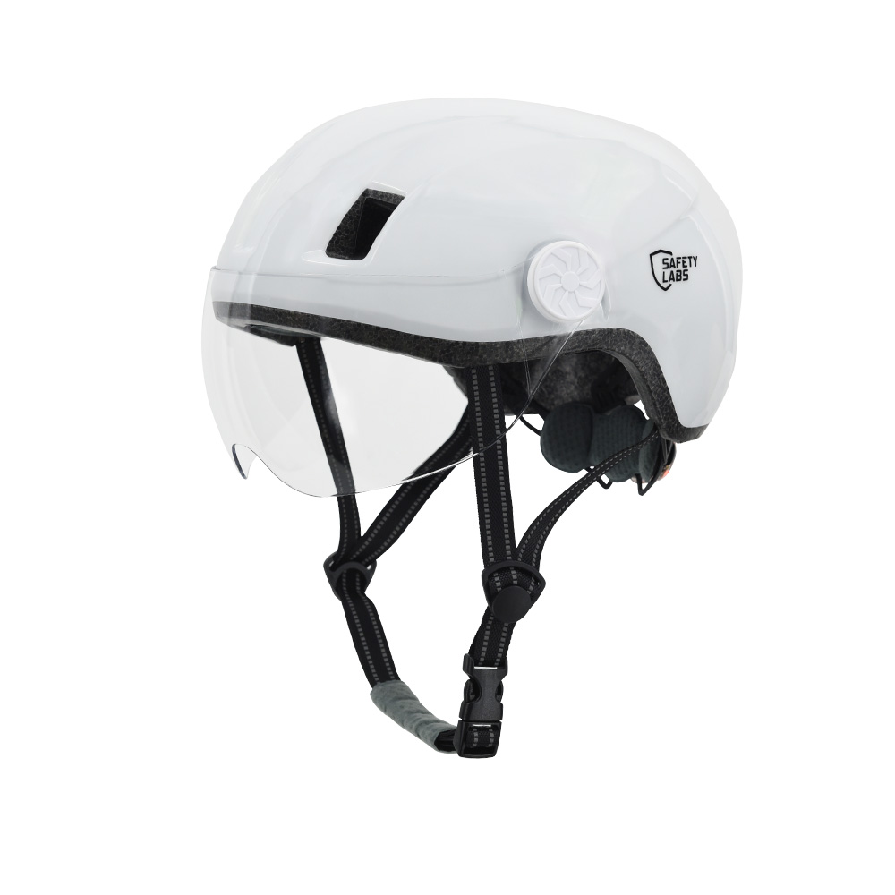 Safety Labs Enroute kerékpáros sisak [fehér, 55-58 cm (M)]