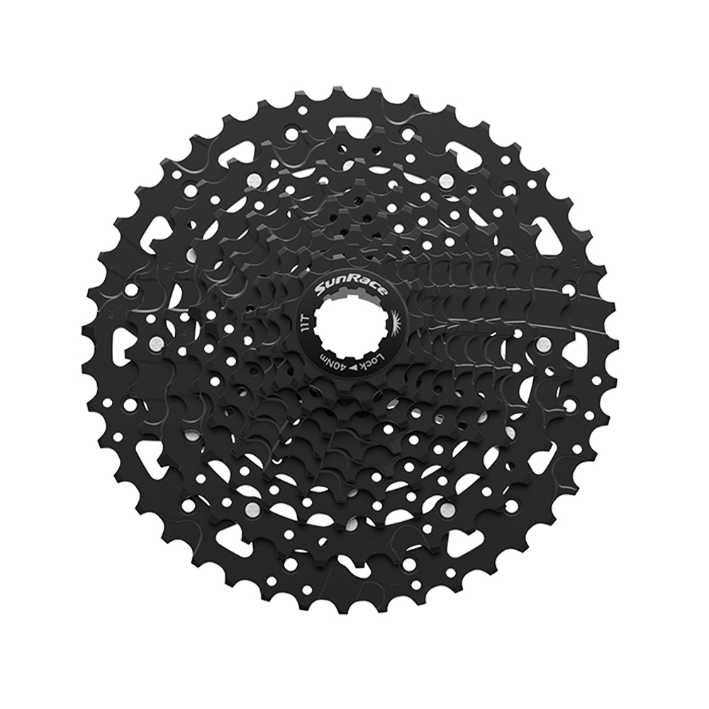 Sunrace CSUS400 (Cues&LinkGlide) 10 sebességes fogaskeréksor [fekete, 11-43]