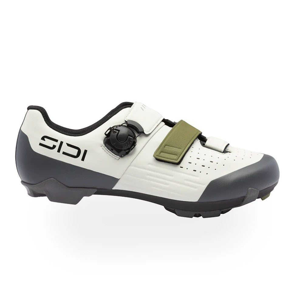 SIDI Silvis MTB cipő [jégfehér-olivazöld, 43]