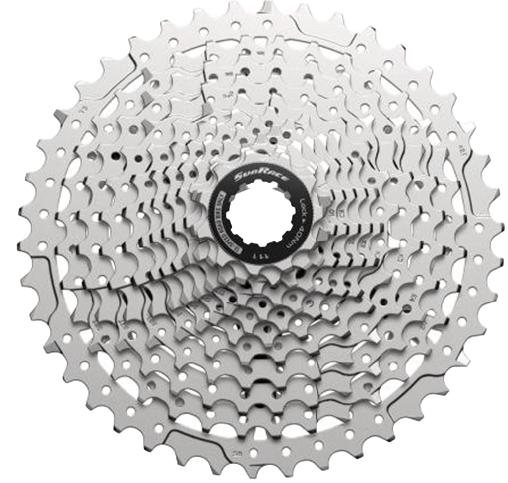 Sunrace CSRZ800 12 sebességes fogaskeréksor [ezüst, 11-42]
