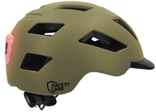 Safety Labs E-Bahn 2.0 kerékpáros sisak [matt olive, 57-61 cm (L)]