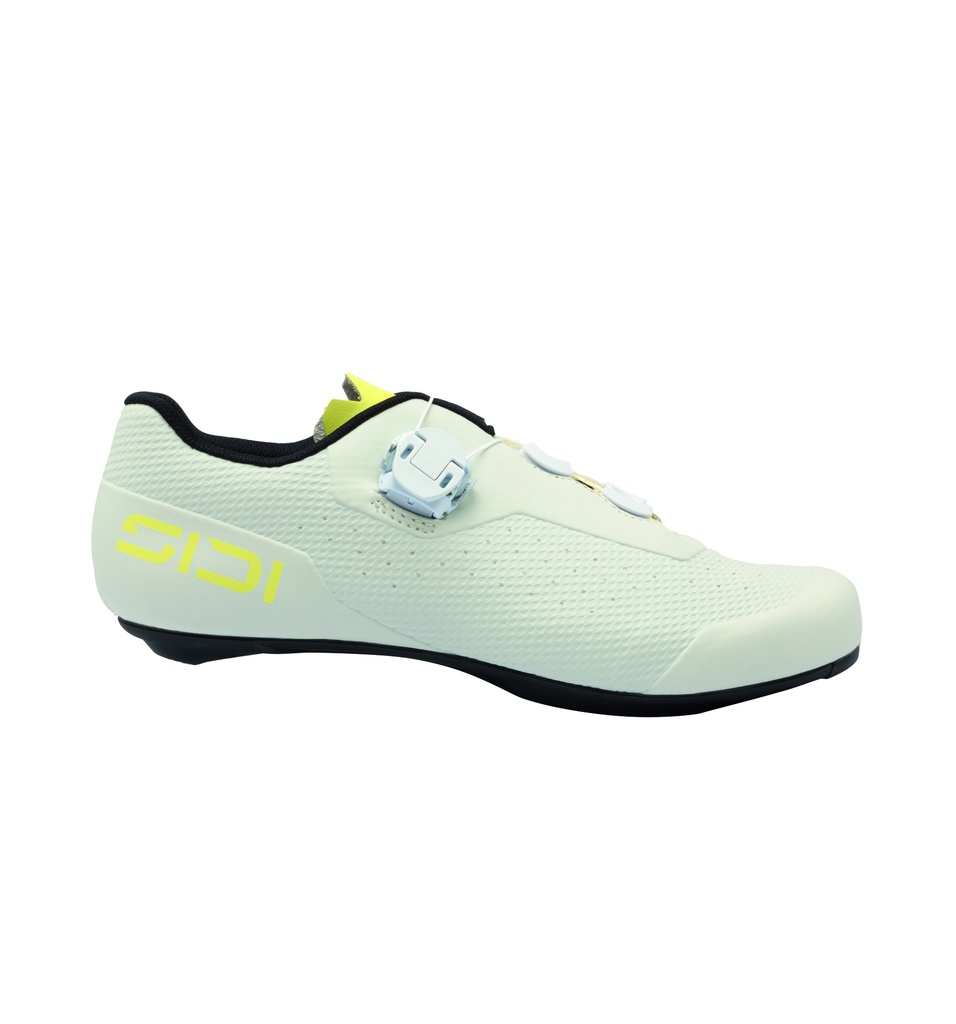 SIDI Fast 3 országúti cipő [jégfehér - élénksárga, 42]