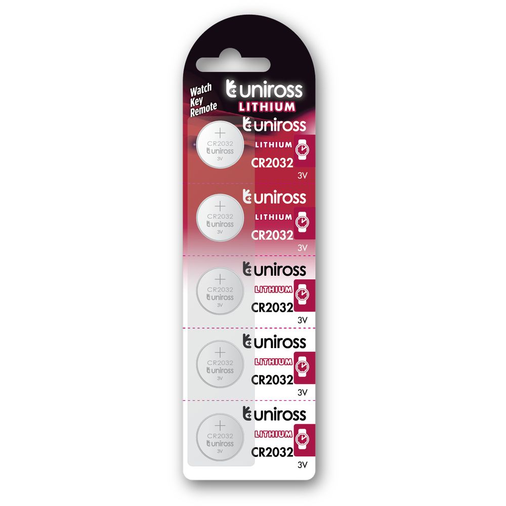Elem Uniross CR2032 3V Lítium