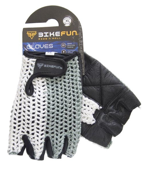 Kesztyű BIKEFUN rövid kötött XS