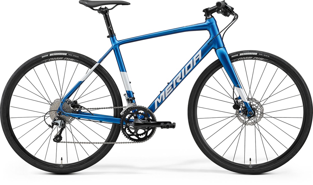 VÁZ MERIDA SPEEDER 300 - SZETT S selyem kék (sötétezüst)