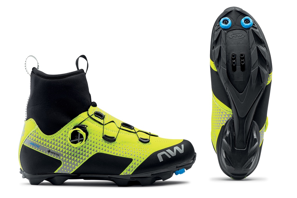 NORTHWAVE MTB CELSIUS XC ARCTIC GTX TÉLI, SÁRGA/FÉNYVISSZAVERŐ