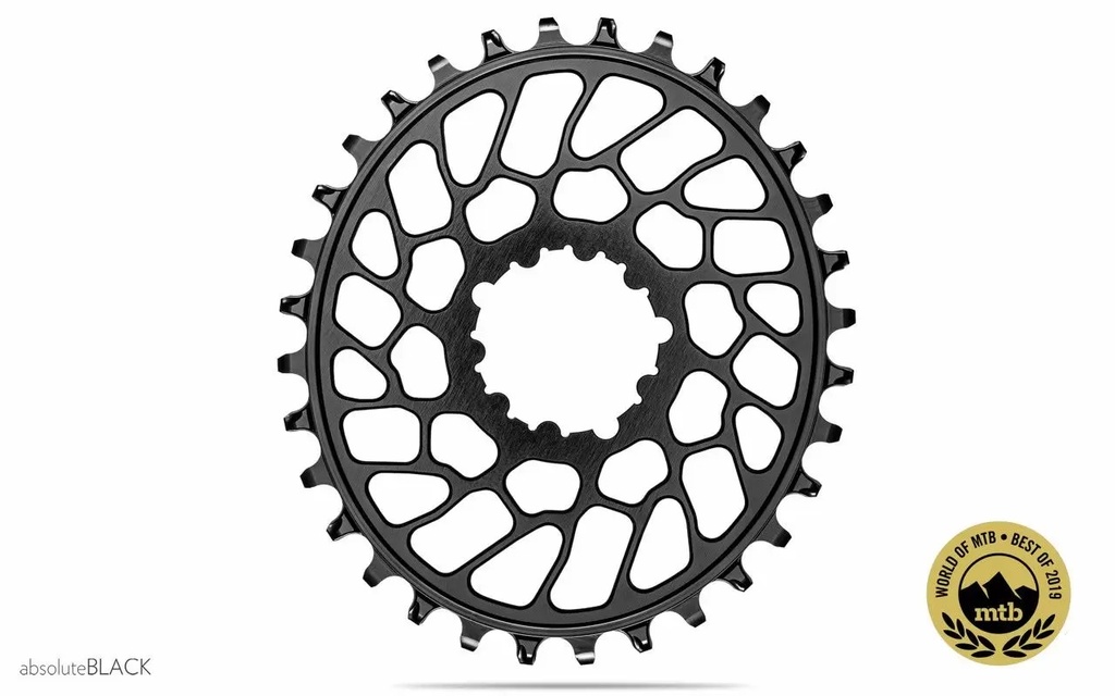 Lánckerék MTB OVAL SRAM BB30/PF30 N/W  fekete (0mm offset) 32T