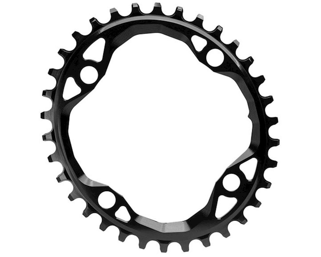 Lánckerék MTB OVAL 104BCD N/W fekete 34T