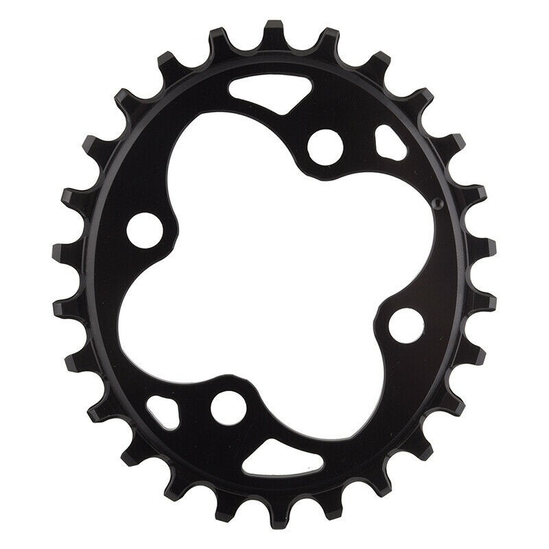 Lánckerék MTB OVAL 104BCD N/W fekete 26T  64BCD