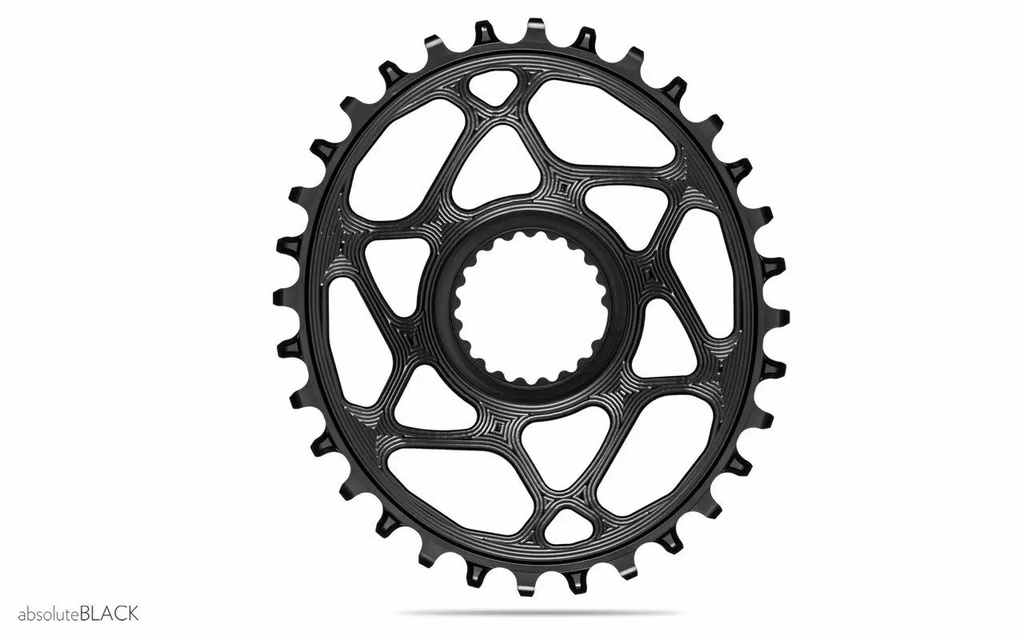 Lánckerék MTB OVAL XTR/XT M9100/M8100 directmount N/W fekete 34T