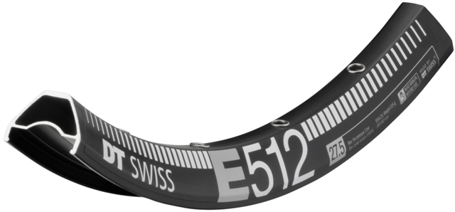 Abroncs DT Swiss E 512 27.5" 32h fekete 25mm