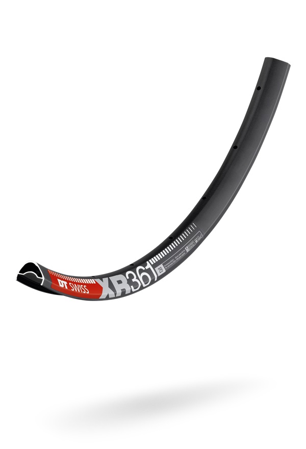 Abroncs DT Swiss XR 361 Asymmetric 29" 28h fekete 22.5mm