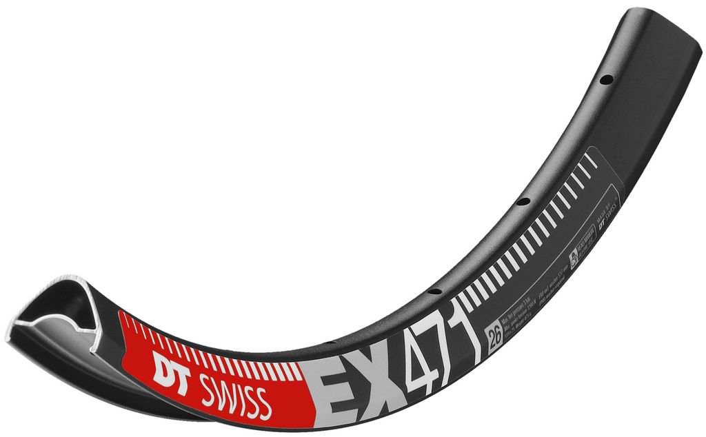 Abroncs DT Swiss EX 471 26" 32h fekete 25mm