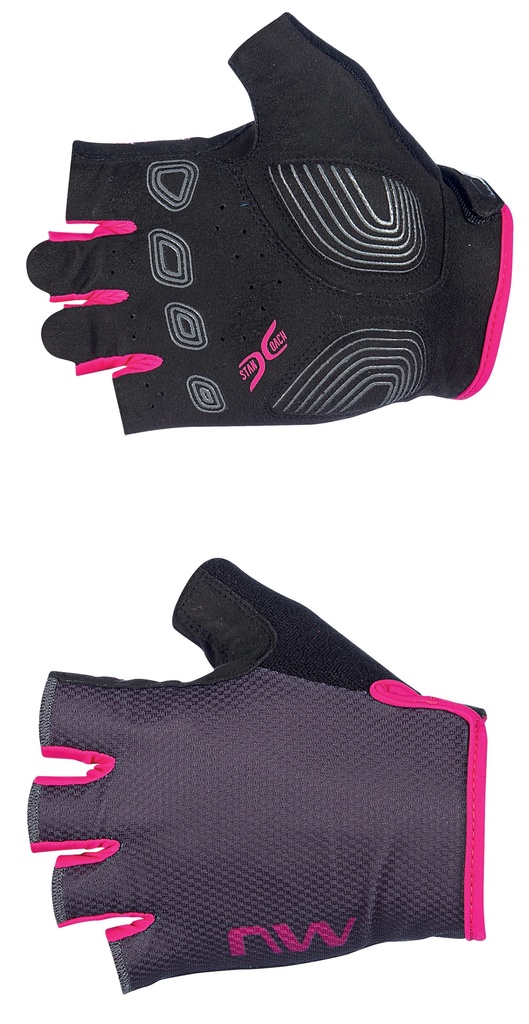 Kesztyű NORTHWAVE ACTIVE WOMAN rövid szürke/pink