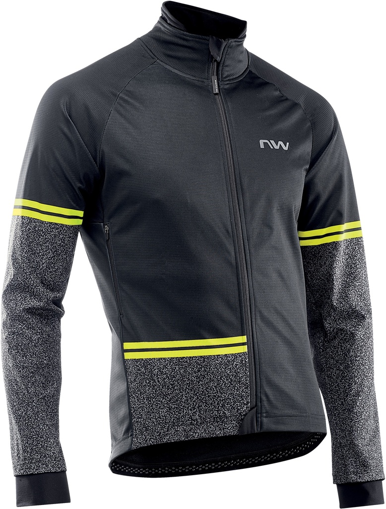 NORTHWAVE EXTREME TÉLI DZSEKI TP FEKETE/FLUOR SÁRGA
