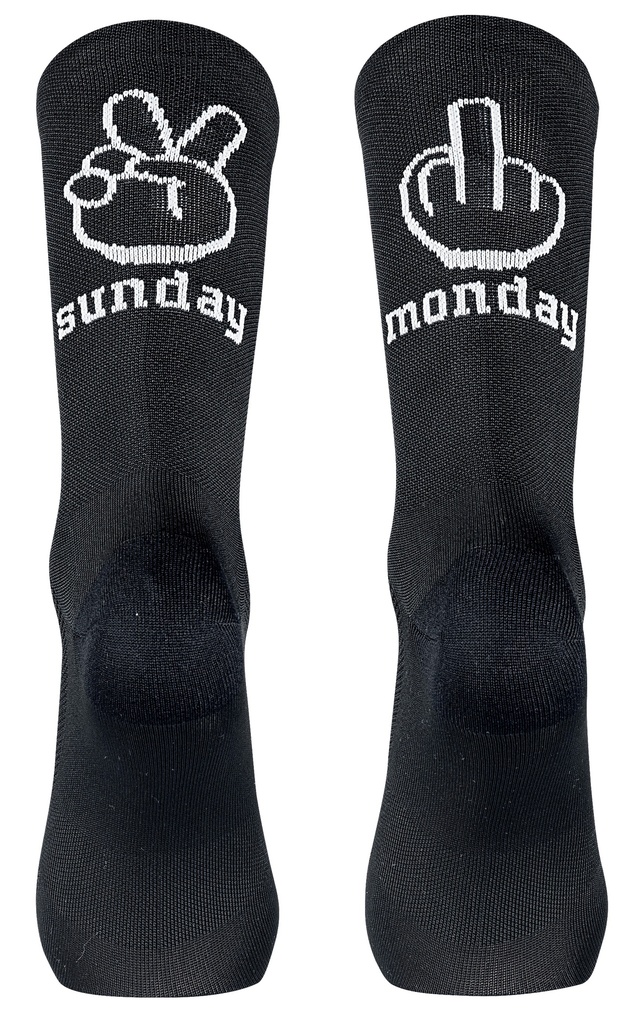 Zokni NORTHWAVE SUNDAY MONDAY M (40-43) fekete