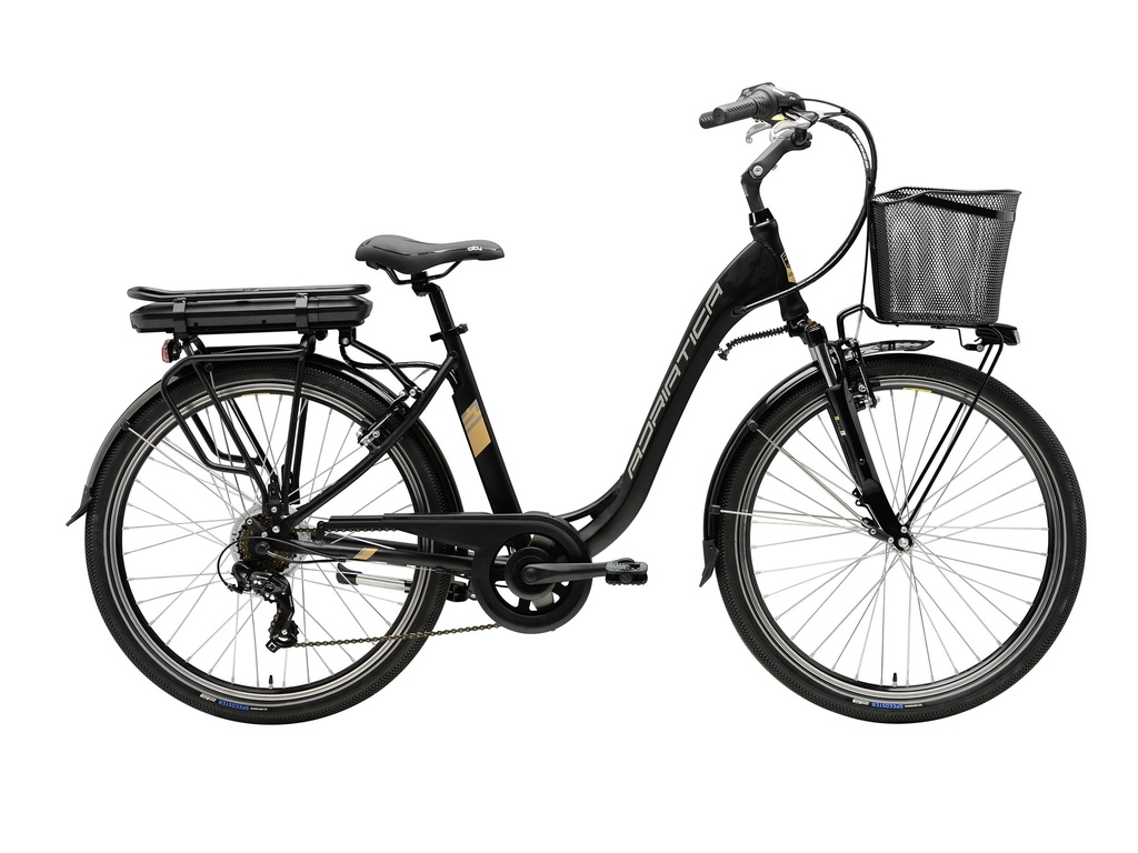 ADRIATICA E1 e-bike női fekete