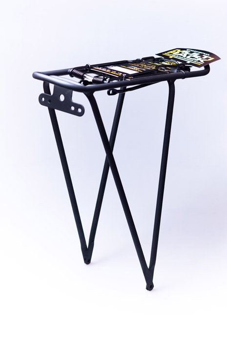 Csomagtartó BIKEFUN BASIC Alu 28 fekete - CL-586-1-BLK-28