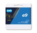 Lánc KMC E9 9 speed e-bike 1/2 x 11/128 136L silver
