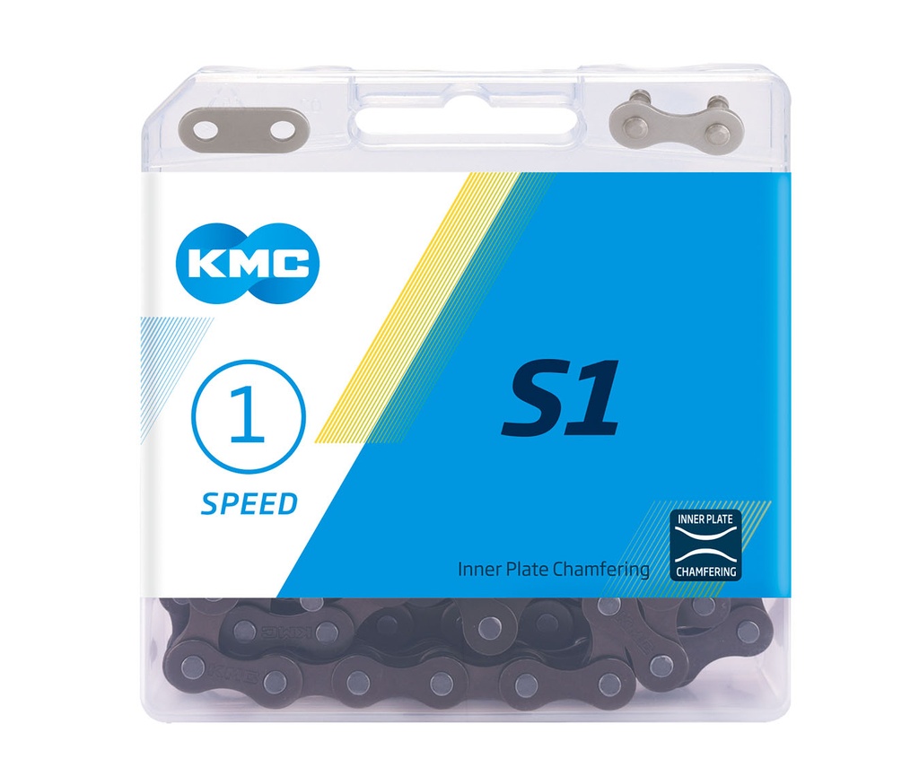 Lánc KMC S1 Single 1/2 x 1/8 112 (Z410)
