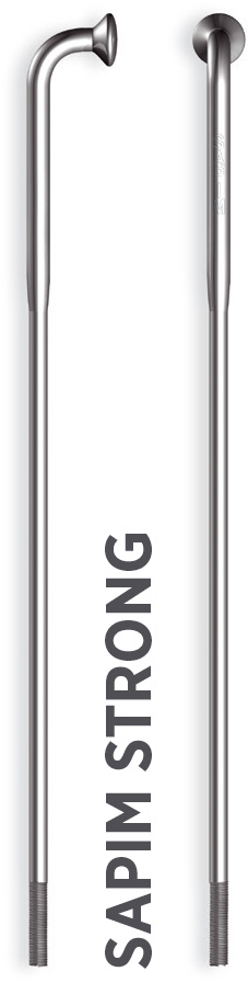 Küllő SAPIM STRONG Inox 14G 292mm J-Bend + Polyax réz 14G 12mm ezüst