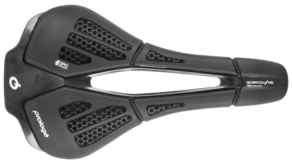 Nyereg PROLOGO SCRATCH-M5 PAS TIROX 140 CPC AIR HARD fekete