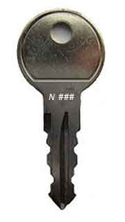 Kieg THULE kulcs 176 acél N176