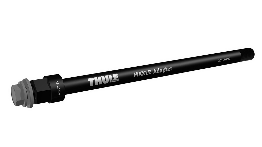 Tengely hátsó agyba THULE Simano M12 x 1.75 162-175mm átütő fekete