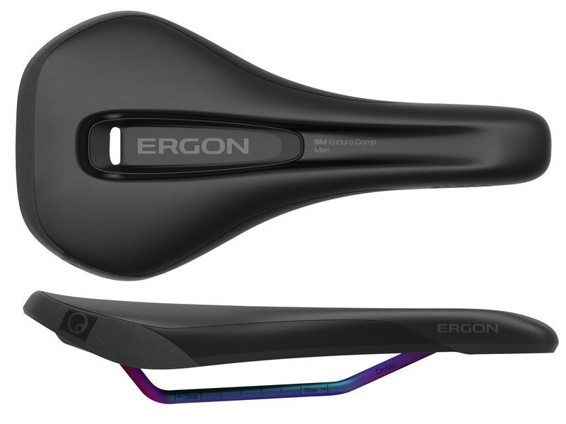 Nyereg férfi Ergon SM Enduro Comp oilslick S/M