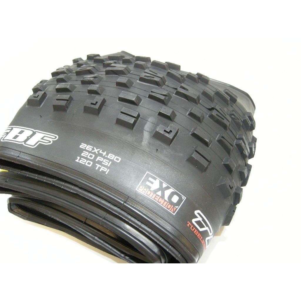 Külső Maxxis 26x4.80 MINION FBF AR 120TPI EXO/TR Hajtogatható