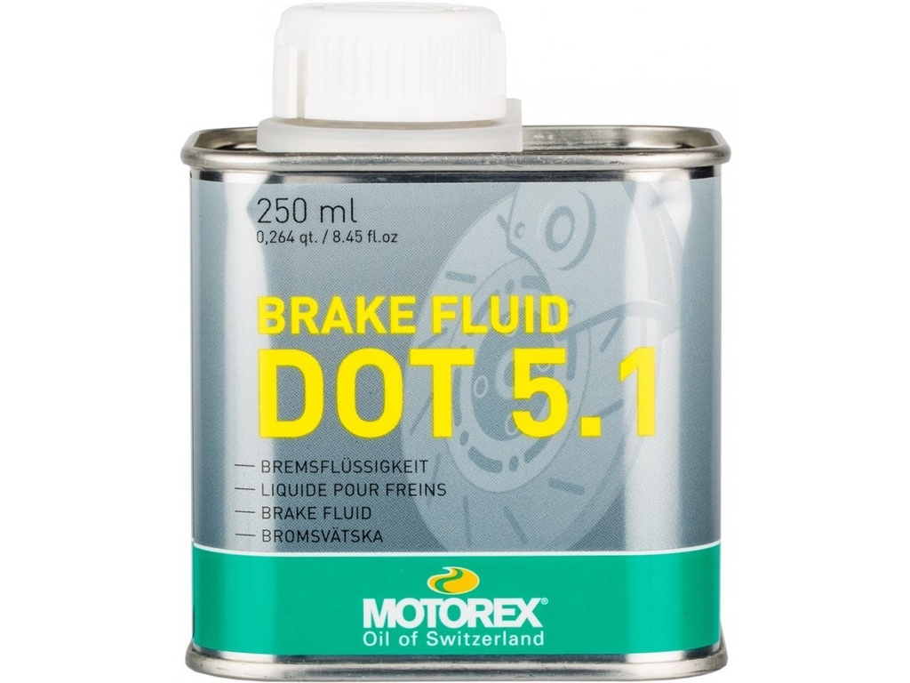 BRAKE FLUID DOT 5.1 fékfolyadék (180 celsius forráspont) 250ml