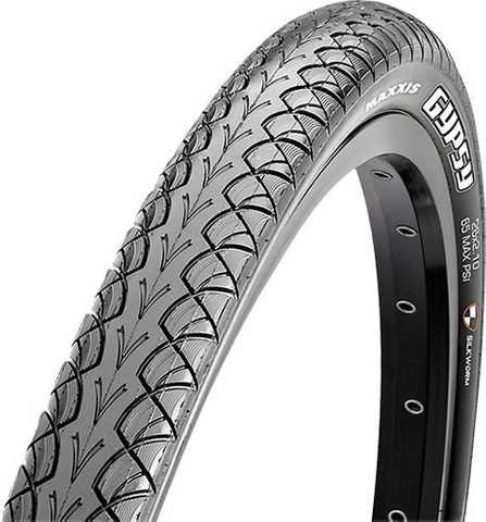 Külső Maxxis 700X38C GYPSY EBIKE/SHILKSHIELD/fényvisszaverős Drótperemes 655g