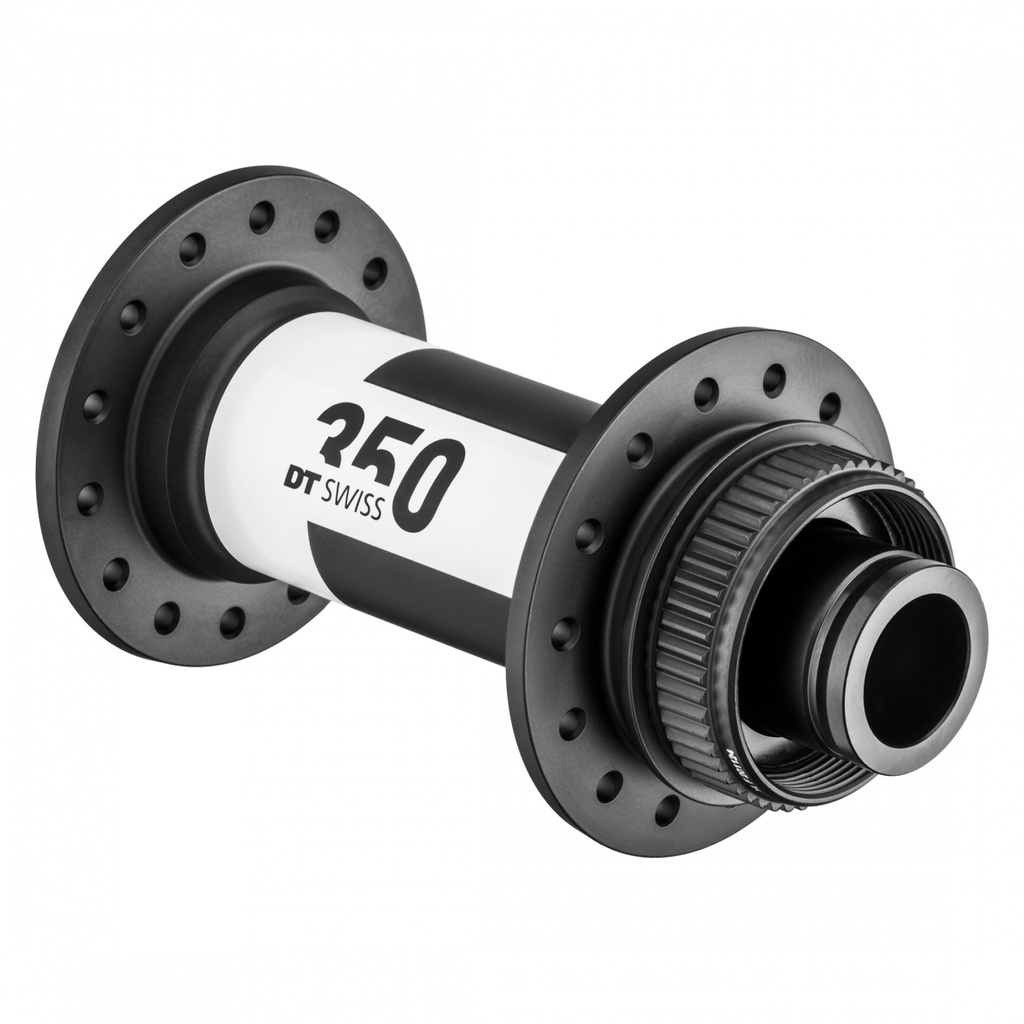 Agy DT Swiss 350 BOOST első disc center lock 110/15mm 28h fekete ÚJ