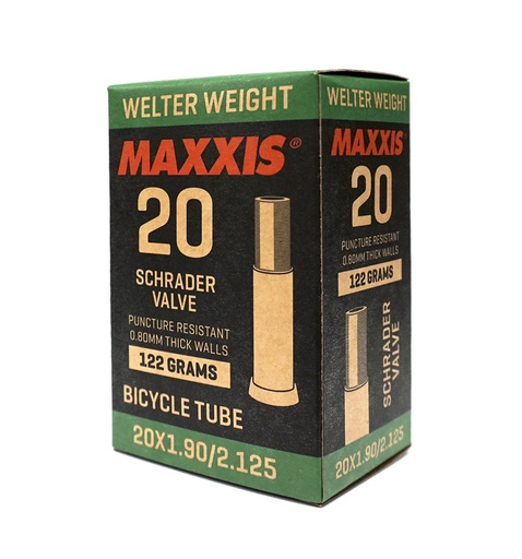 Belső Maxxis 20x1.5/2.5 WELTER WEIGHT Autószelepes 122g