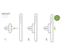 RÖGZÍTŐ SP CONNECT VENT MOUNT SNAP AUTÓ SZELLŐZŐBE 2020 {4}