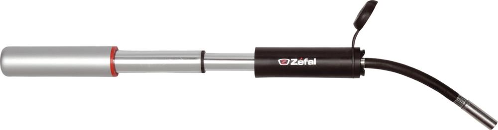 PUMPA ZEFAL MINI AIR PROFIL FC01 7BAR MŰANYAG +CSŐ 200MM EZÜST/FEKETE 116G{3/4}