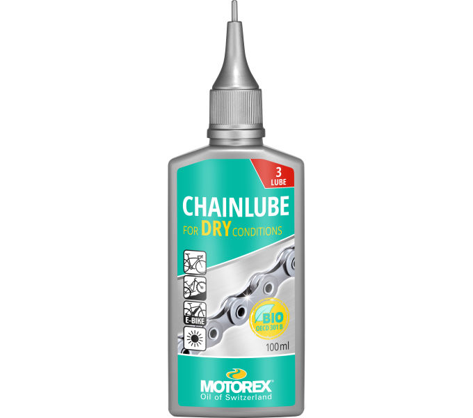 LÁNCOLAJ MOTOREX CHAINLUBE DRY SZÁRAZ FLAKONOS 100ML 1DB {10/4}