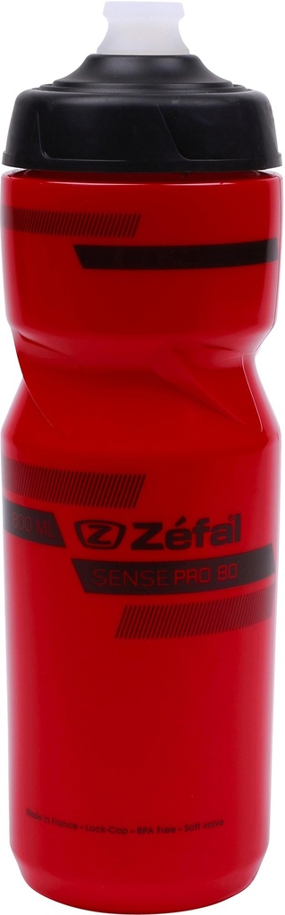 KULACS ZEFAL SENSE PRO 80 - 800ML MENETES PIROS (FEKETE){5/4}