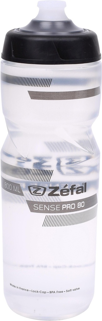 KULACS ZEFAL SENSE PRO 80 - 800ML MENETES ÁTLÁTSZÓ (SZÜRKE/FEKETE){5/4}