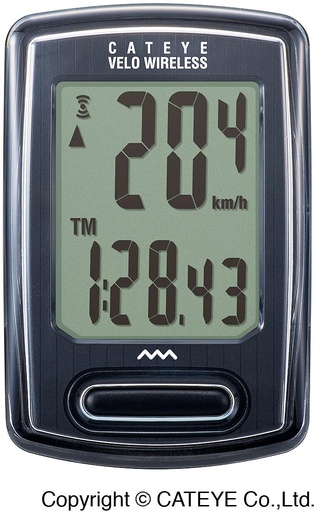 CatEye Velo Wireless CC-VT230W 8 funkció wireless fekete