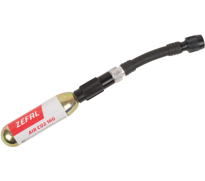 PUMPA ZEFAL CO2 EZ CONTROL FC CSŐ CO2 PATRONHOZ (+16G) 120MM FEKETE 32G{3/4}