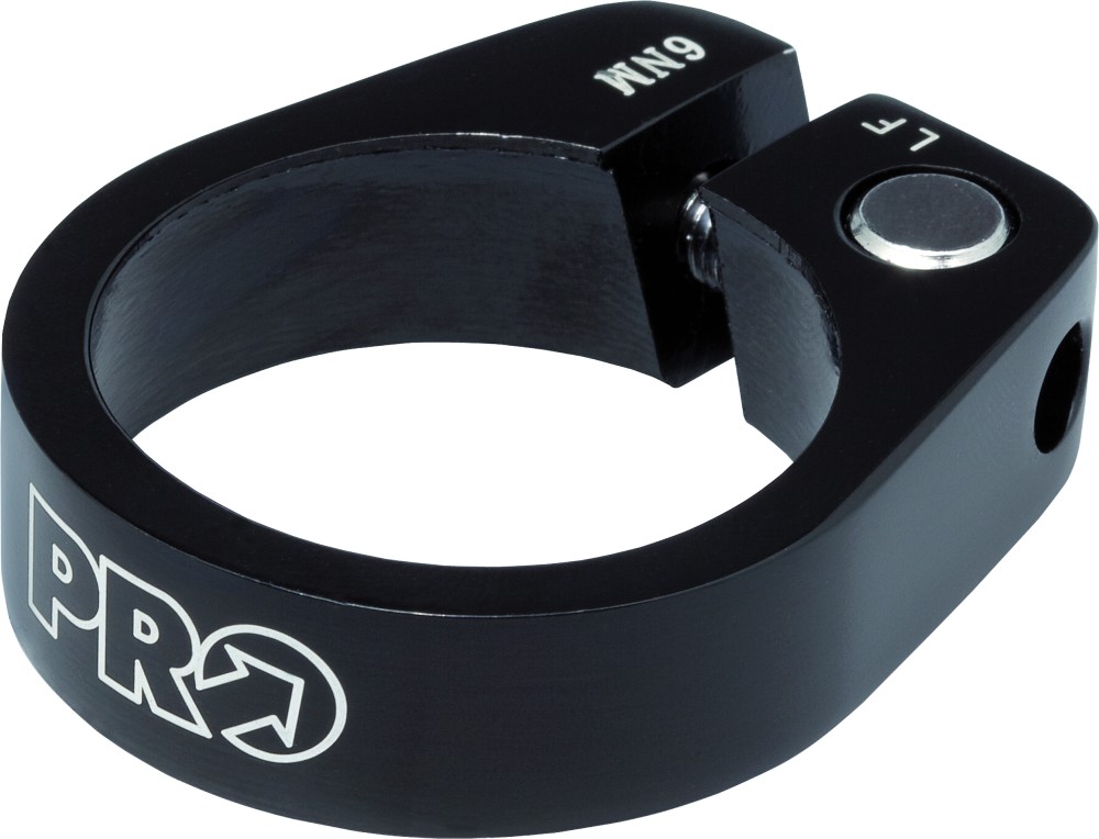 PRO imbuszos nyeregcsőbilincs 34,9mm fekete