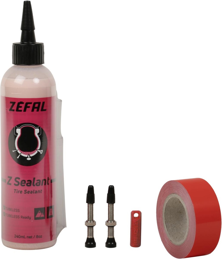 TUBELESS ÁTALAKÍTÓ SZETT ZEFAL 25MM FOLYADÉK+SZALAG+SZELEP{2/4}