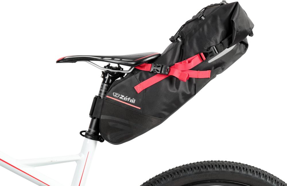 NYEREGTÁSKA ZEFAL Z-ADVENTURE R11 GRAVEL TÚRATÁSKA 5-11L 5KG-IG FEKETE 520G{2/4}