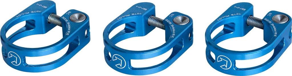 PRO Performance imbuszos nyeregcsőbilincs 31,8mm kék