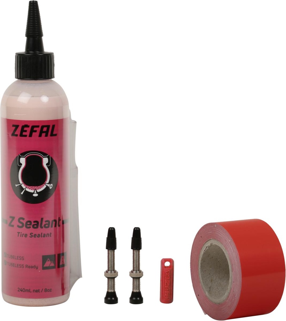 TUBELESS ÁTALAKÍTÓ SZETT ZEFAL 36MM FOLYADÉK+SZALAG+SZELEP{2/4}