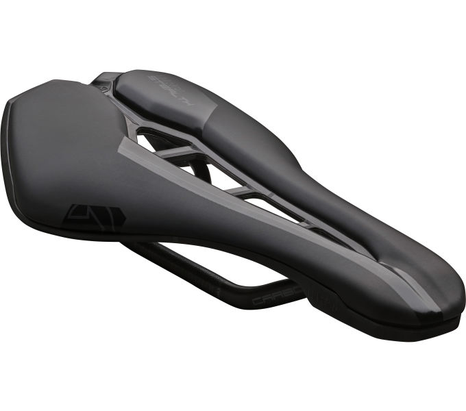 PRO Stealth Team Carbon sín AF nyereg 142mm fekete