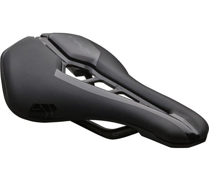 PRO Stealth Curved Team Carbon sín AF nyereg 152mm fekete